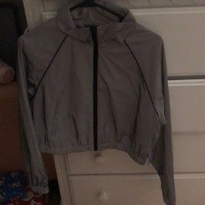 Zip up reflective jacket